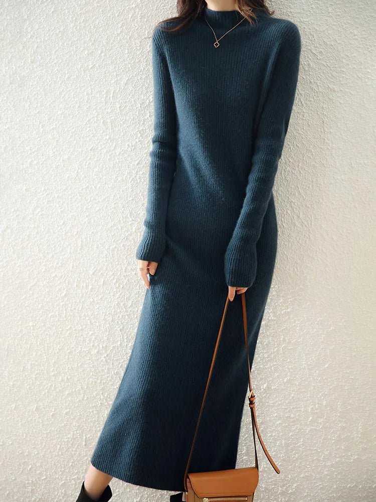 Soft Knit Midi Dress